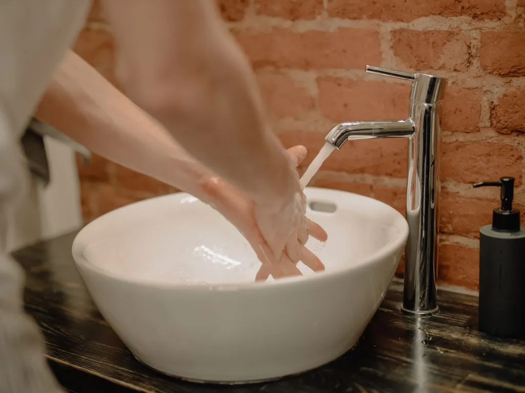 Clear stubborn clogs with care